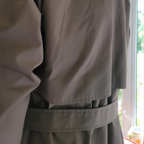 Vintage Tradition Sears Double-Breasted Trench Coat Size 10 - Picture 10 of 13
